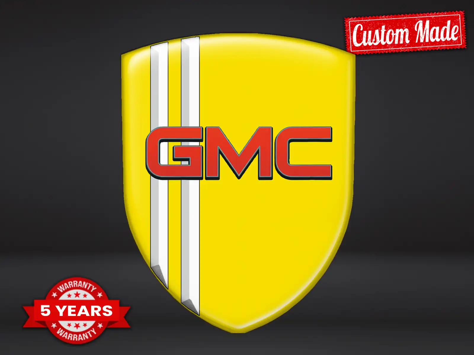 GMC Windschutzaufkleber Modern Pro Max Stilvoll Robust
